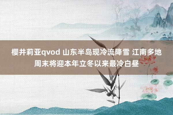 樱井莉亚qvod 山东半岛现冷流降雪 江南多地周末将迎本年立冬以来最冷白昼