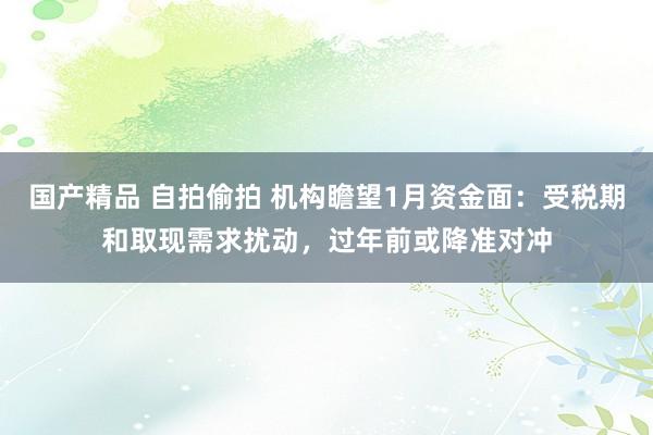 国产精品 自拍偷拍 机构瞻望1月资金面：受税期和取现需求扰动，过年前或降准对冲
